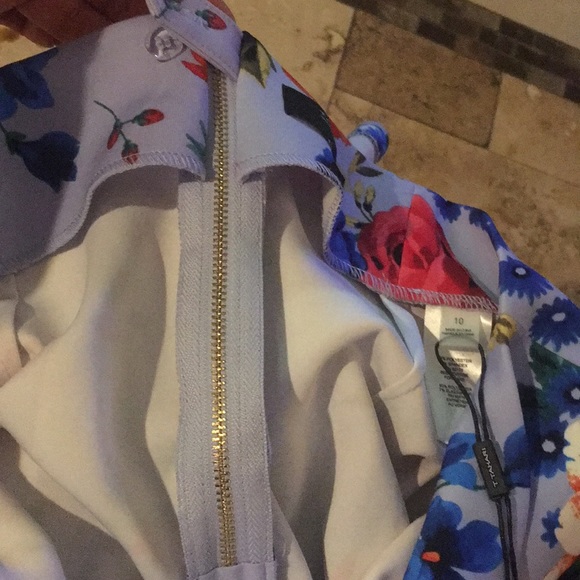 NWT TAHARI floral 🌺 midi skirt size 10 - Picture 10 of 16